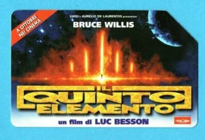 SCHEDA TELEFONICA-IL QUINTO ELEMENTO-FILM-TELECOM-C&C 2731-GOLDEN 660-USATA - Picture 1 of 2