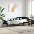 vidaXL Slaapbank 80x200 cm massief grenenhout wit bedbank bedframe bedbodem