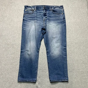 American Eagle Jeans Mens 36 X 26 AirFlex Athletic Fit Stretch Medium Wash - Picture 1 of 12