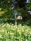 Photo 12x8 Wood Lane Byway sign Barnaby Green Off Rissemere Lane EastRey c2013