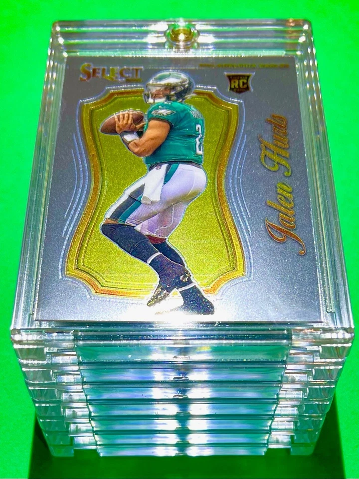 Jalen Hurts MINT ROOKIE CARD PANINI SELECT CERTIFIED HOT EAGLES INVESTMENT RC! - Image 1 of 4