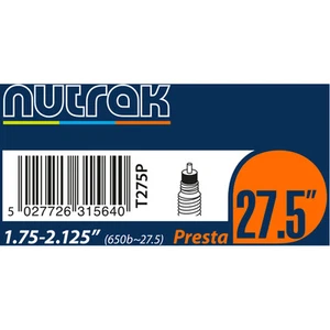 Nutrak 27.5" Cycle Inner Tube - Presta - 27.5" x 1.75-2.125" (650B) Multi Buy - Picture 1 of 5