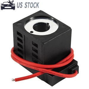 10226-14 Solenoid Coil 12V DC 16W Single Lead Wire Fits Valve Stem 08,80,88,98 - Picture 1 of 8