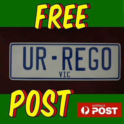 CUSTOM MAGNETIC TRAILER NUMBER PLATES Great christmas present - image 1 of 4