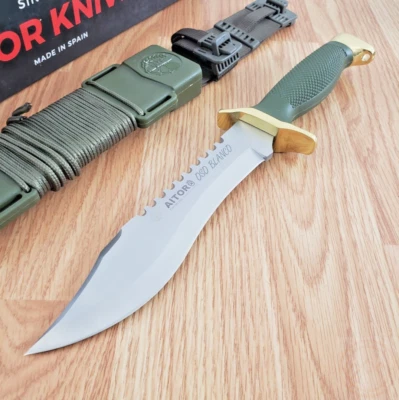 Aitor Oso Blanco Fixed Knife 7.25" Stainless Steel Blade Textured Polymer Handle - Image 1 of 4
