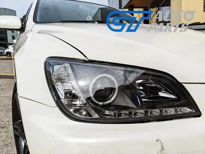 Black LED DRL CCFL Projector Headlight for 99-05 Lexus IS200 IS300 head lights - Image 1 of 4