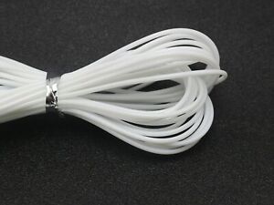 10 Meters Transparent 2mm Hollow Tubing Jewelry Cord Cover Memory Wire Craft DIY
