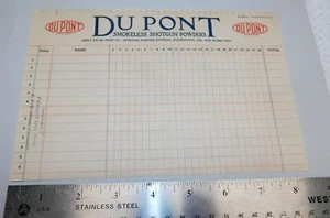 Winchester-Western und Dupont Pulverfalle und Federal Monark Skeet Score Blätter - Bild 1 von 3