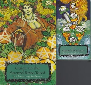 The Sacred Rose Tarot by J Gargiulo-Sherman ~ Guide Book & boxed deck w/bklet - Picture 1 of 1