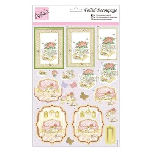 Docrafts Anitas Decoupage Foilled - Un brunch reale