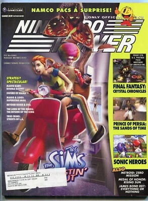 Nintendo Power Magazine 176 February 2004 Sims Bustin Out Complete, High Grade - Image 1 of 4