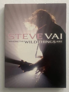 Steve Vai Where the Wild Things Are (DVD, 2 Disc Set) MINT CONDITION with Insert - Picture 1 of 3