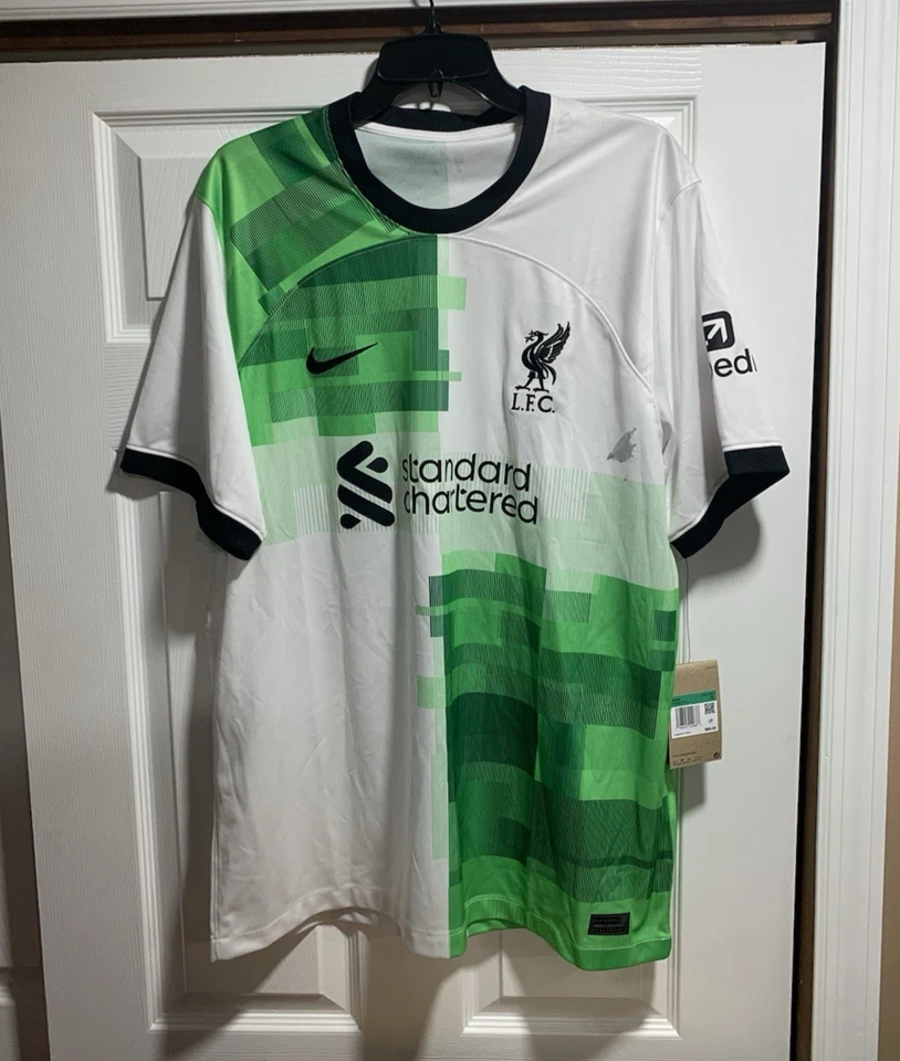 Mens XL Nike Liverpool FC 2023/24 Away Soccer Jersey