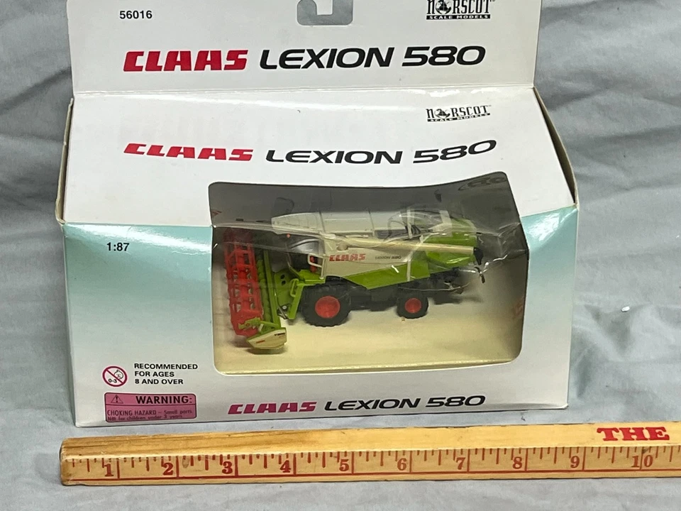 CLAAS Combine LEXION 580 escala 1:87 NORSCOT NUEVO EN CAJA Diecast HO Foto 1 de 4