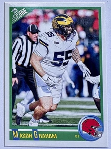 2025 Panini Score Mason Graham Aniversario Novatos #10 RC Browns - Imagen 1 de 2