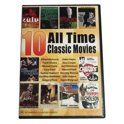 10 All Time Classic DVD Movies 4 Disc Set - Image 1 of 4