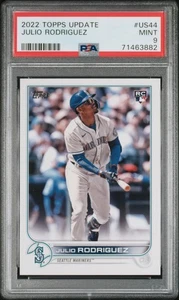 Julio Rodriguez Rookie PSA 9 2022 Topps Update #US44 *122 - Picture 1 of 2
