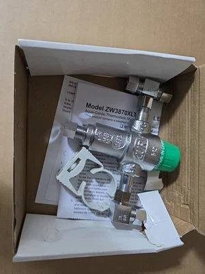 Zurn Wilkins ZW3870XLT-4p Aqua-Gard Thermostatic Mixing Valve for faucets - Image 1 of 2