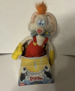 Vintage 1988 Playskool 18" Disney Who Framed Roger Rabbit Stuffed Toy with Car - Picture 1 of 7
