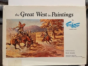 FRED HARMAN 1969 COWBOY ARTISTS OF AMERICA RED RYDER & LITTLE BEAVER 1st ED - Picture 1 of 6