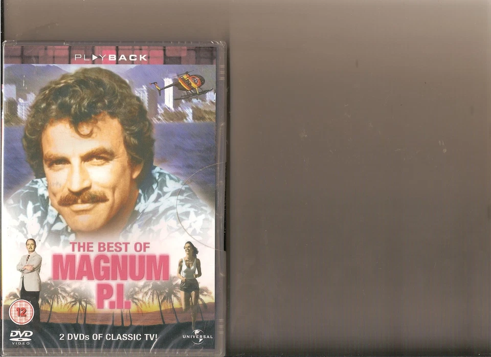 THE BEST OF MAGNUM PI DVD SEALED TOM SELLECK 2 DISC SET 5 EPISODES - Image 1 of 1