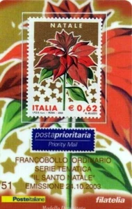 Repubblica - 2003 - € 0,62 - Santo Natale - Tessera Filatelica - Bild 1 von 1
