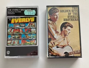 3 X Cassette Tapes EVERLY BROTHERS ‘Golden Hits’ ‘Walk Right Back’ ‘Love Hurts’ - Picture 1 of 10