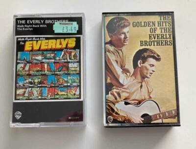 3 X Cassette Tapes EVERLY BROTHERS ‘Golden Hits’ ‘Walk Right Back’ ‘Love Hurts’ - Image 1 of 4