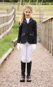 Brechas de competencia infantil Hy Ecuestrian Cádiz blancas/plata blancas/oro rosa - Imagen 1 de 7