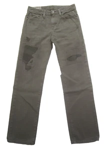 Polo Ralph Lauren Boys Size 14 Slim Sullivan Distressed Cotton Jeans Patchwork - Picture 1 of 15