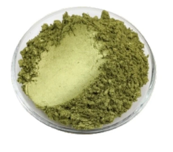 Green Gold Mica Colour Powder Cosmetic Pigment Soap Bath Bombs - Image 1 of 1