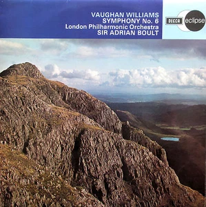 ECS 602 Vaughan Williams Symphony no. 6 Sir Adrian Boult Decca Eclipse NM/EX - Picture 1 of 2