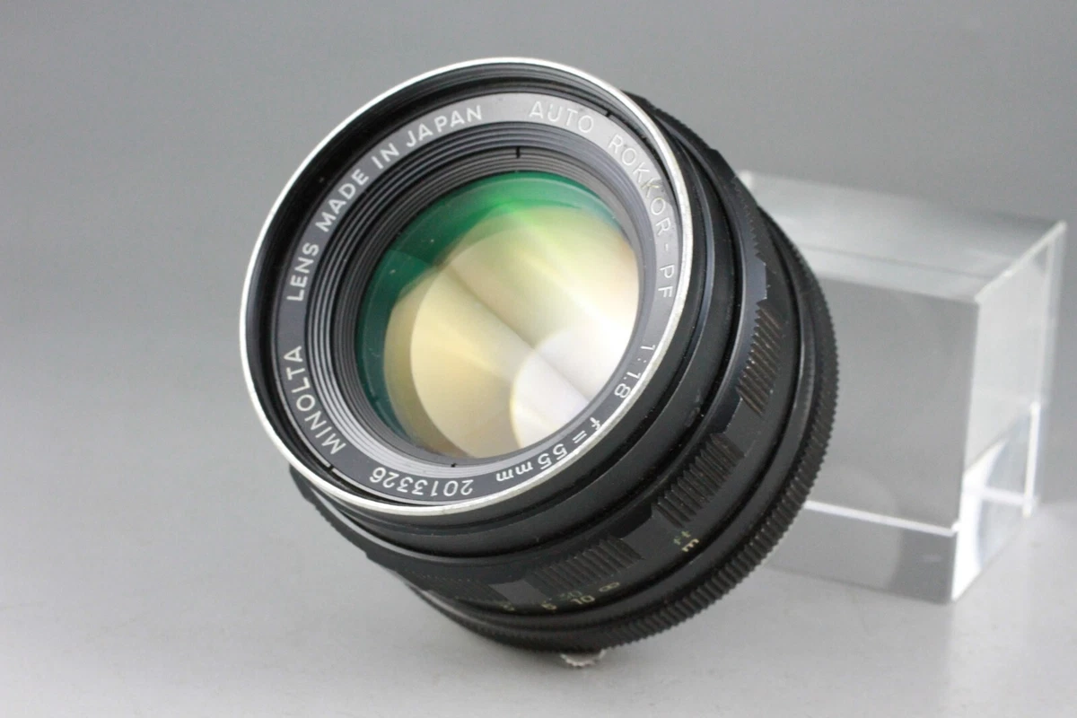 Minotal レンズ Minolta Fixed/Prime f/1.8 Camera Lenses for sale | eBay