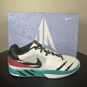 Nike Ja 1 Scratch Basketballschuhe FV5957-100 Herren Größe 10 weiß schwarz Reverse - Bild 1 von 10