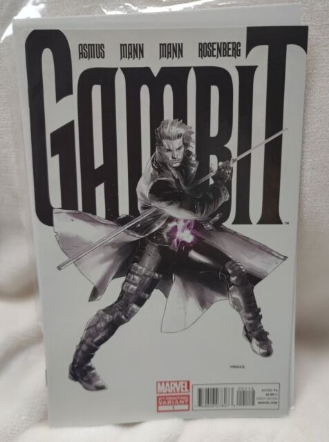 GAMBIT GAMBITO #1 2 3 4 Marvel Comics Set, Spanish Variants, X-Men, mid  grades