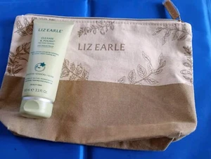 Liz Earle Cleanse & Polish Hot Cloth Cleanser Natural Neroli 100ml+ makeup bag - Picture 1 of 2