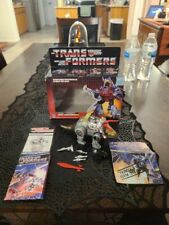 G1 1985 SLAG BOXED     100  COMPLETE     VINTAGE G1 DINOBOT TRANSFORMERS