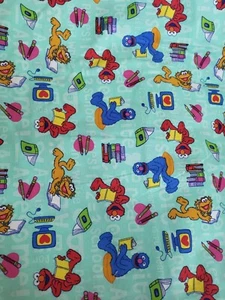 NOS OOP 2007 simpatici personaggi Baby Sesame Street stampa cotone come nuovi BTHY - Foto 1 di 2