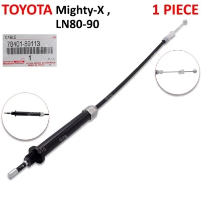 For Toyota Hilux Mighty-X LN80 MK3 1989 '95 Cable SUB-ASSY Throttle Control - image 1 of 4