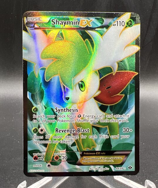 Original Carta Pokemon Lendaria ultra rara Shaymin V em Promoção