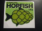 FLYING FISH BREWING CO Hopfish IPA can logo STICKER decal craft beer brewery