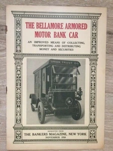 The Bellamore Armored Motor Bank Car [1910] - Picture 1 of 4