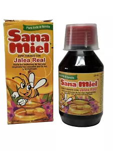 Infasa Sana Miel Jarabe,  All Family, Cough Honey Syrup, Cold & Phlegm 120ml - Picture 1 of 7