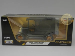Ford Model T Paddy Wagon (1925) - Motormax 1:24 - MX79316BK - Foto 1 di 1