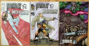 Deathblow and Wolverine #1 #2 Crossover + Deathblow #5 Image Comics 1995 1996 - Picture 1 of 14