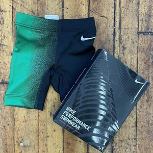 NIKE Poly Blend Color Fade Jammer Kids Swimwear - Size 20 - Color 313 - NEW - Picture 1 of 8