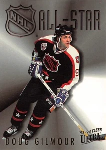 1993-94 Ultra NHL All-Stars #16 Doug Gilmour - Picture 1 of 2