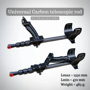 Varillas telescópicas de carbono para XP Deus / Deus II / ORX Shaft Rod - Imagen 1 de 5