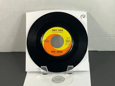 Buck Owens – Sam's Place/Don't Ever Tell Me Goodbye Capitol Records – 5865 - Image 1 of 2