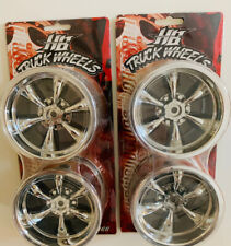 Hot Bodies TT-6 Spoke Mag Wheel Chrome(83x56mm)14mm Hex Wheel 3.2 Savage/Tmaxx